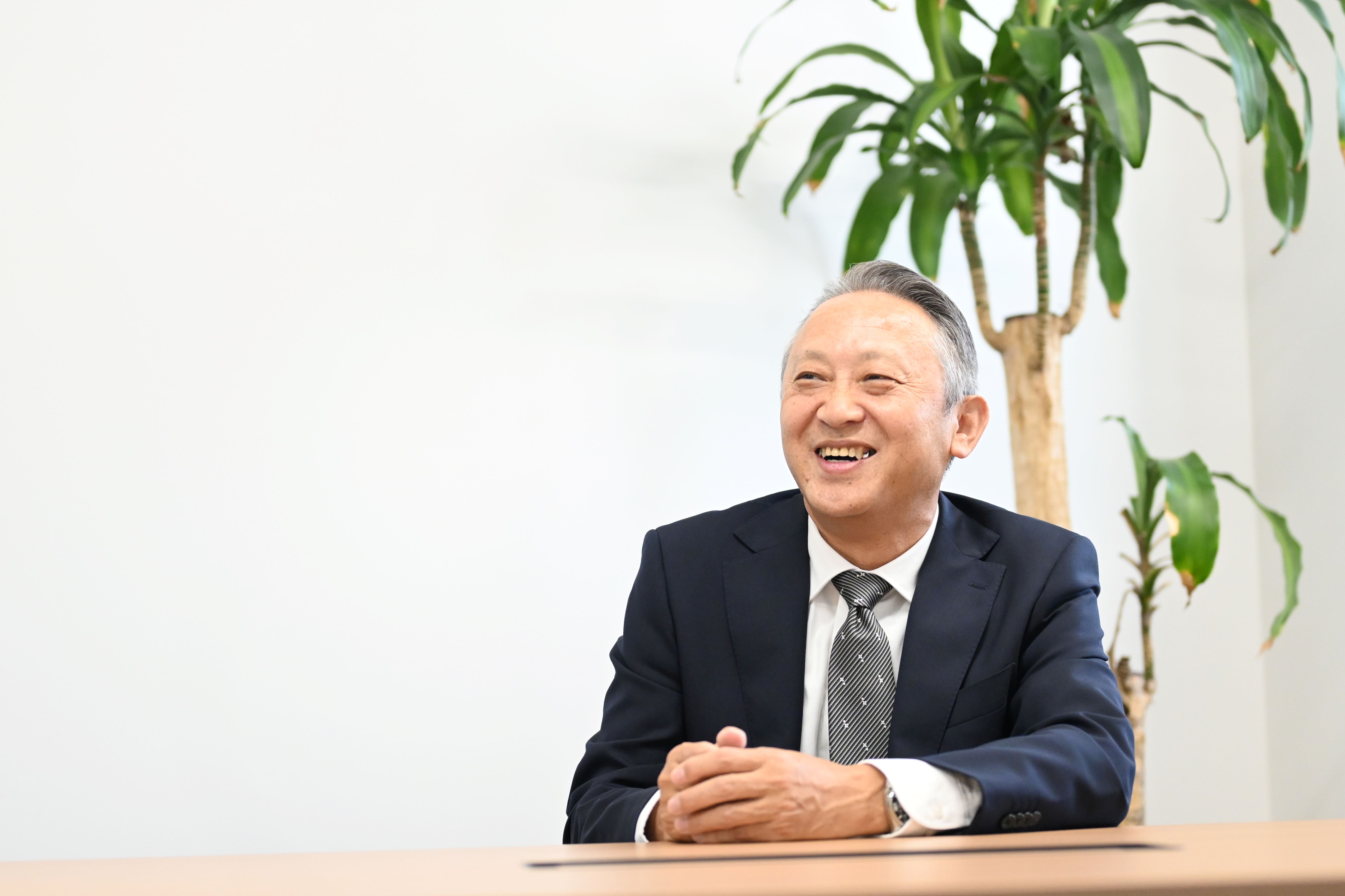 代表取締役社長 松村 博 笑顔